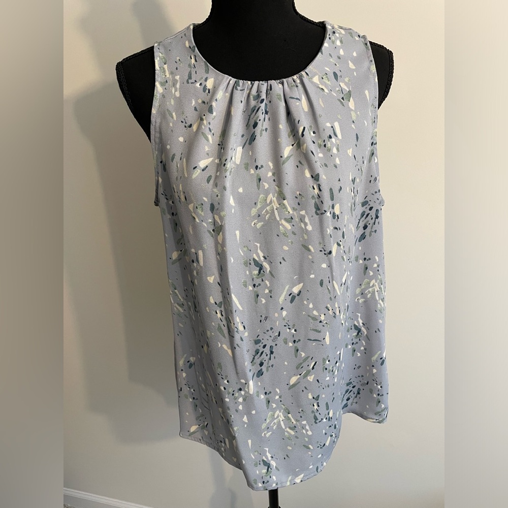 NWT A New Day Blouse Size L Color Blue